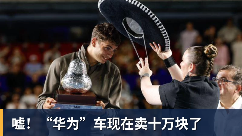 嘘！“华为”车现在卖十万块了