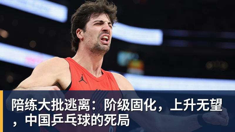 陪练大批逃离:阶级固化,上升无望,中国乒乓球的死局