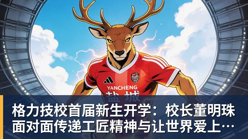 格力技校首届新生开学：校长董明珠面对面传递工匠精神与让世界爱上中国造的价值观